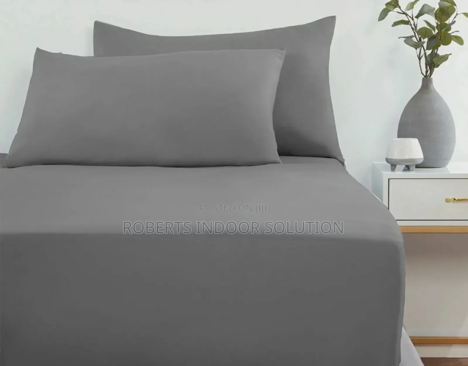 Organic Cotton Percale Fitted Sheet