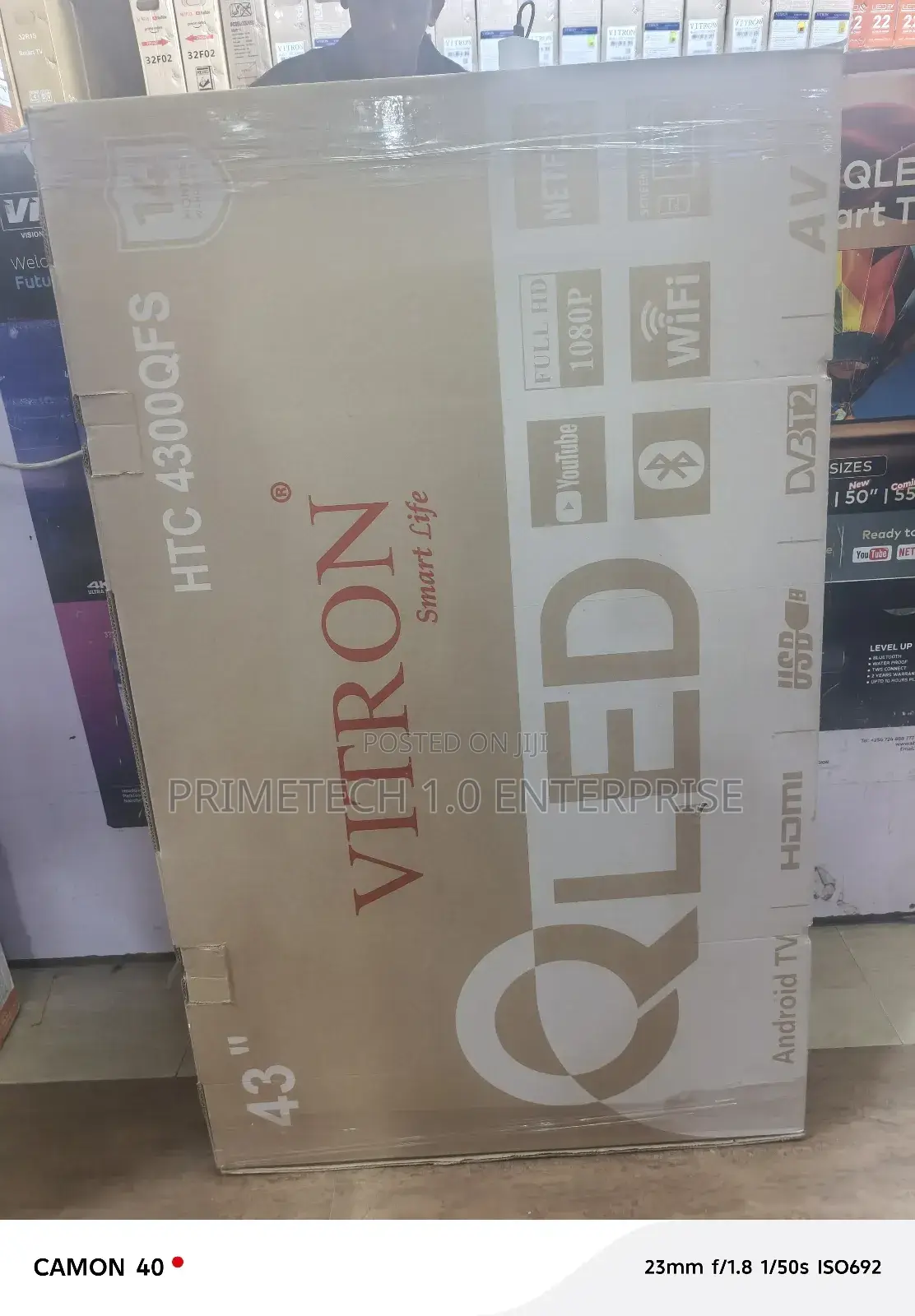 Vitron 43 Inches Qled -HTC-4300qfs Tv