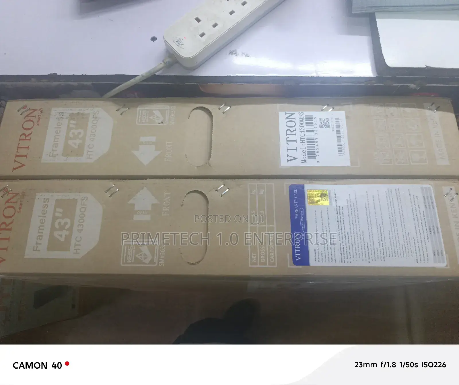 Vitron 43 Inches Qled -HTC-4300qfs Tv