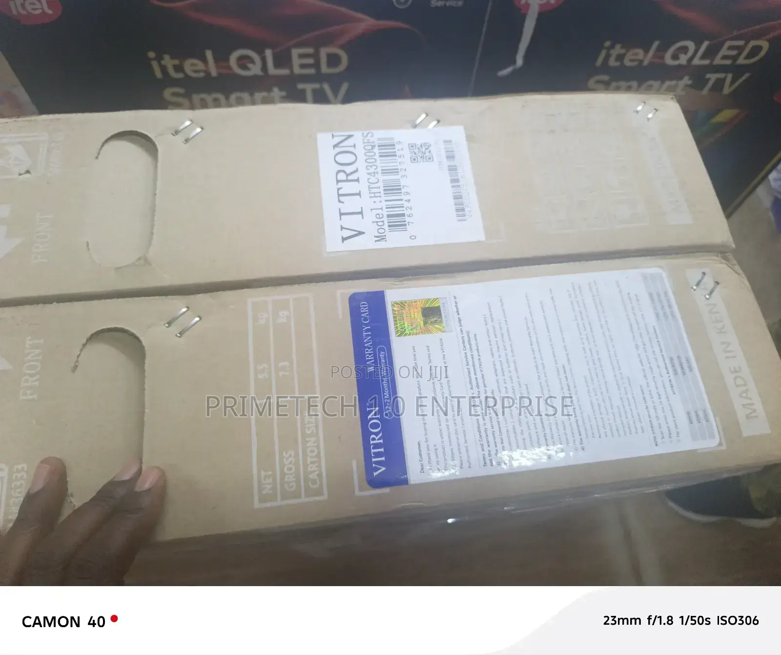 Vitron 43 Inches Qled -HTC-4300qfs Tv