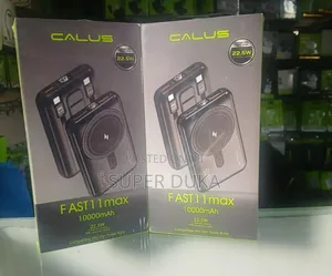 Calus Fast11 Max 10000mah 22.5w Wireless Fast Charging Power Bank.