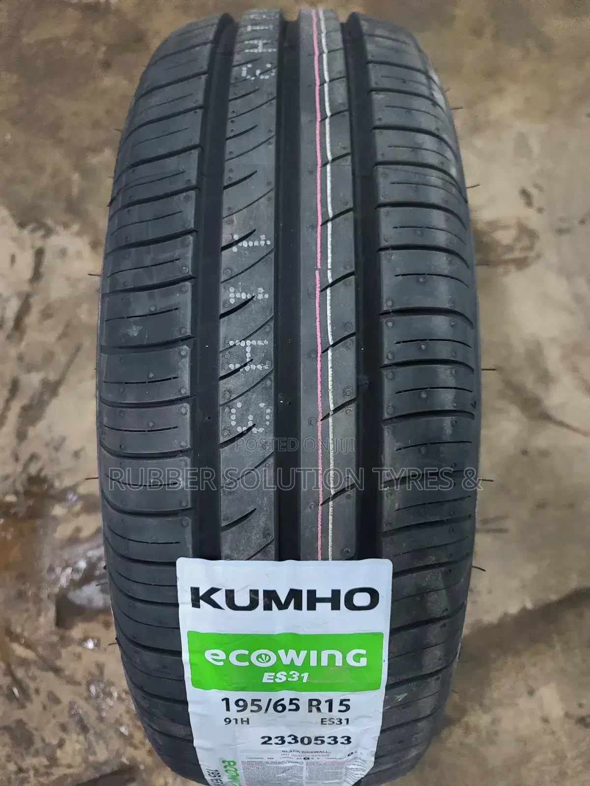 195/65r15 Kumho Tyres 91 H Ecowing Es31