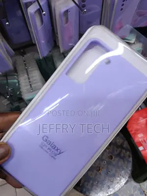 Axco for Samsung Galaxy S21 Plus Phone Case Liquid Silicone -Purple