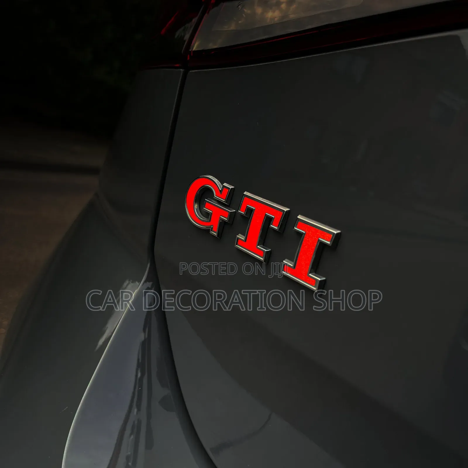 Gti Red Emblem