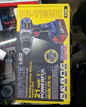 21v Royce Cordless Brushless Drill