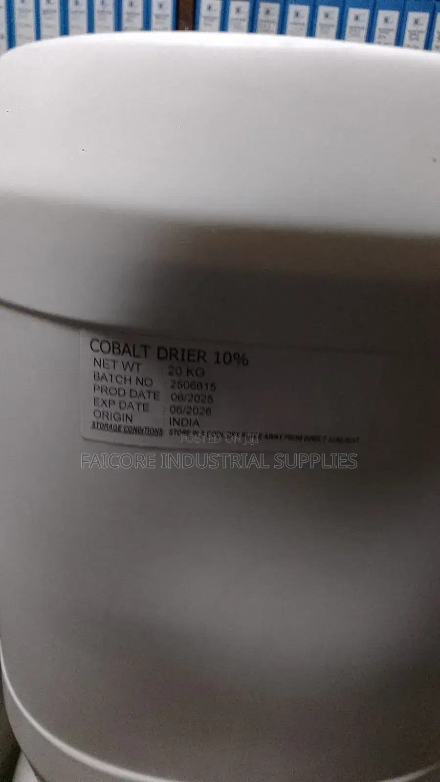 Cobalt Octate 20kg