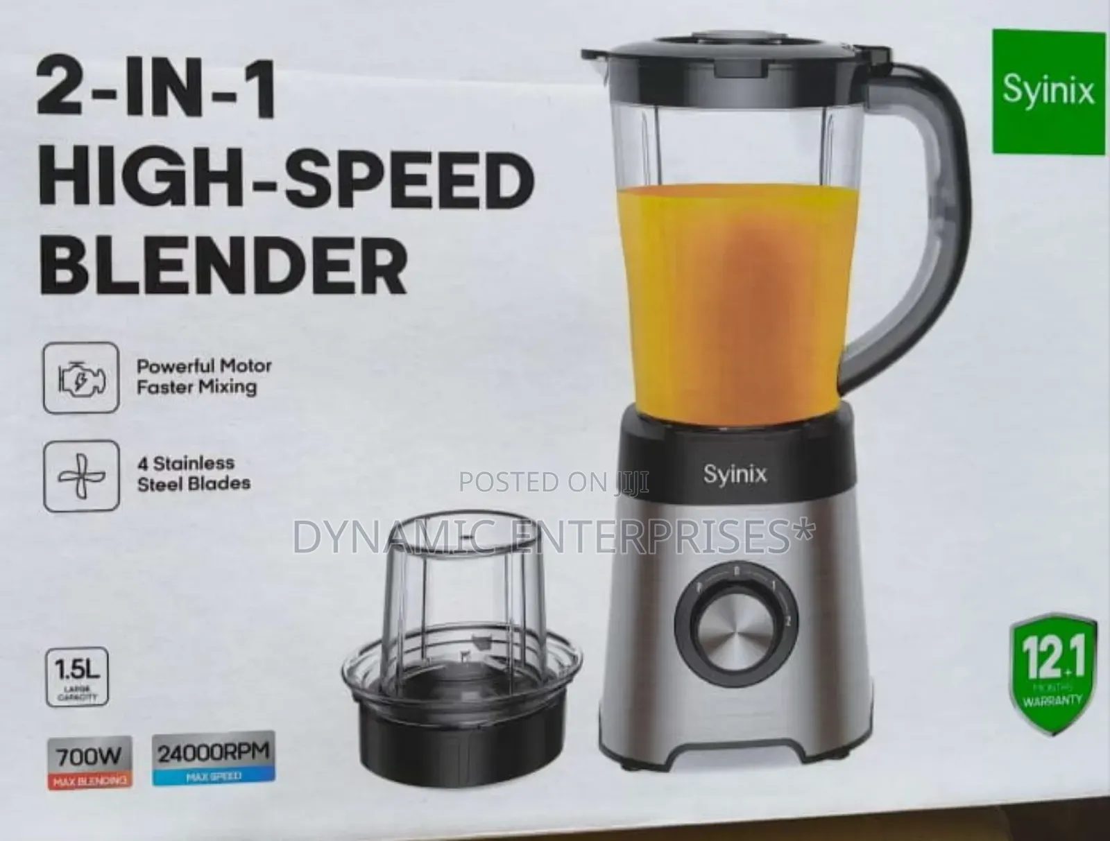 Syinix 2in1blender