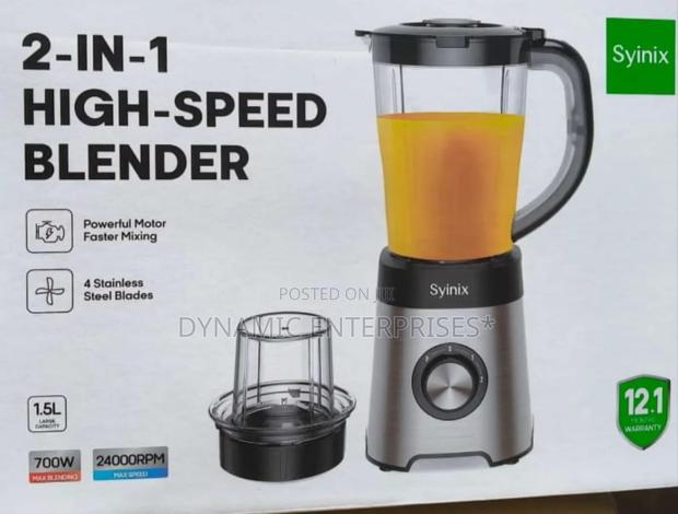 Syinix 2in1blender - main view