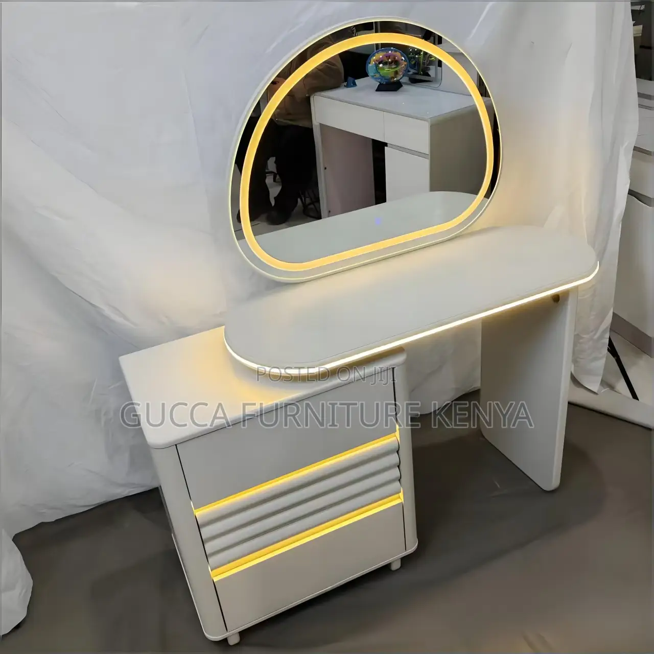 Imported Home Bedroom White Vanity Desk