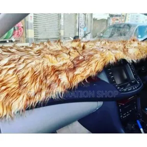 Classy Washable Baije Dashboard Fur Mat
