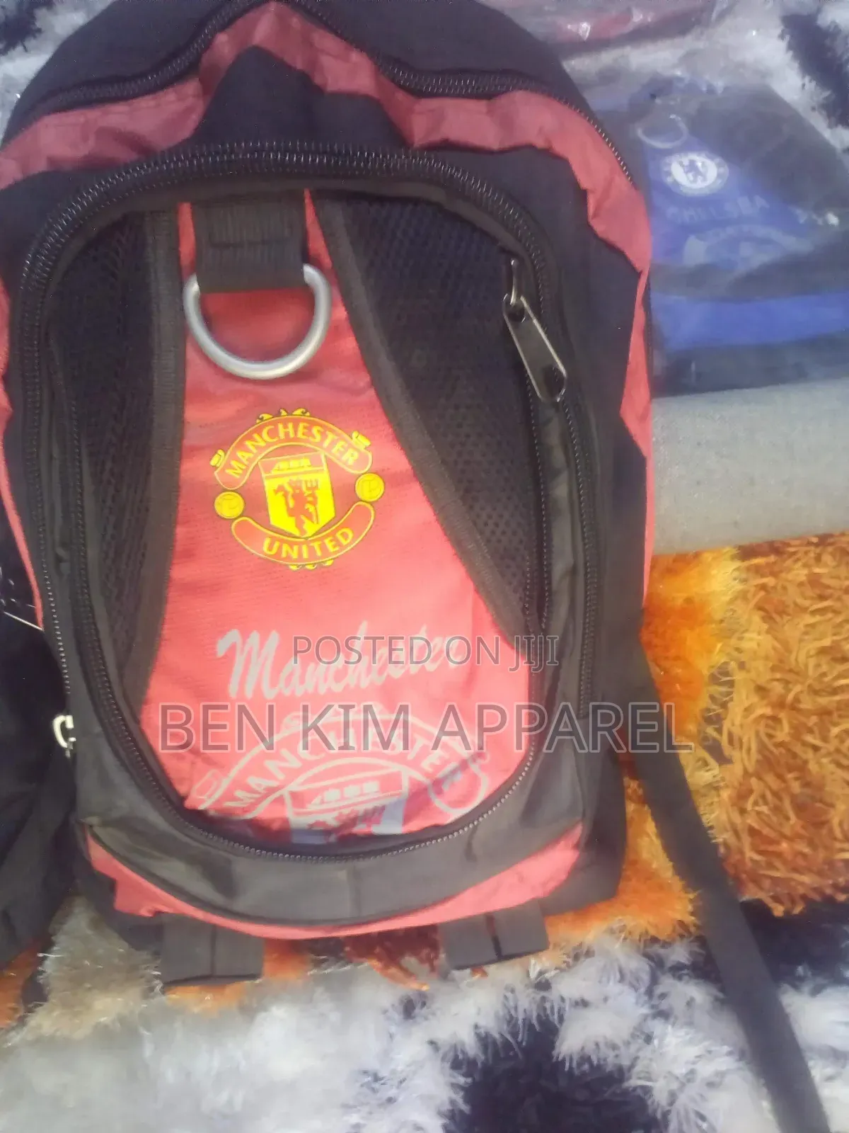 Manchester United Red Black Backpack 10 Litres
