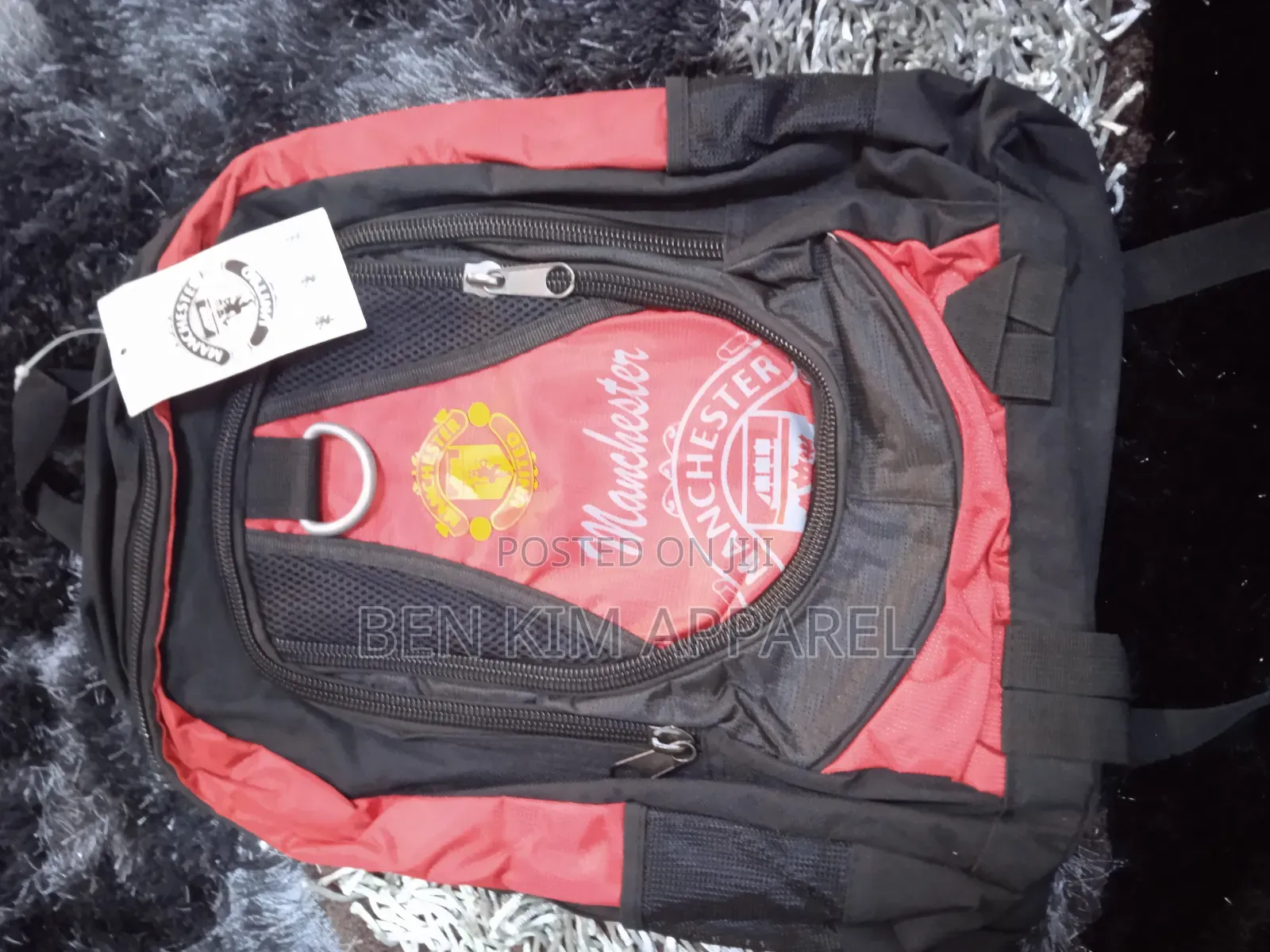 Manchester United Red Black Backpack 10 Litres