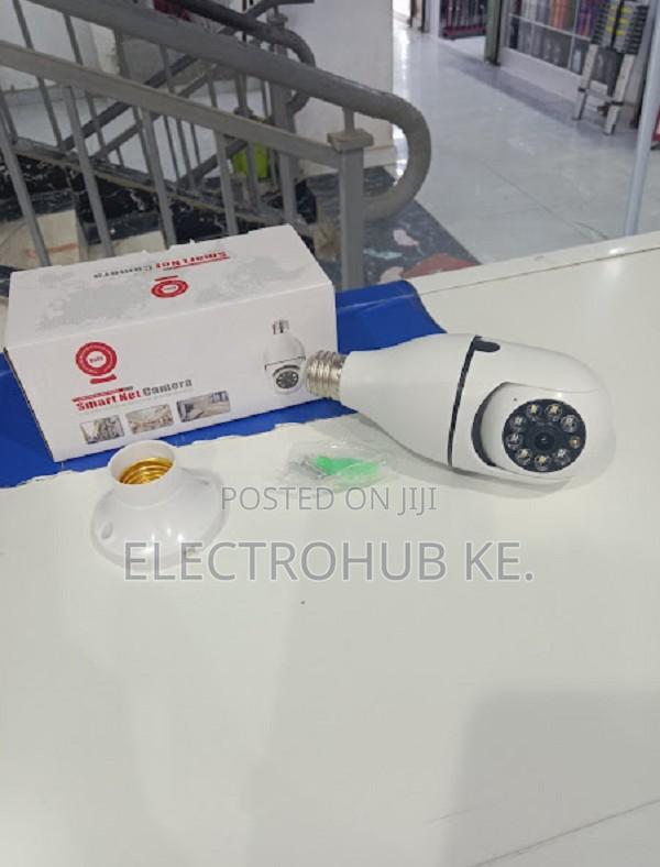 Wireless Wifi Bulb Camera Night Vision PTZ Indoor Cameras