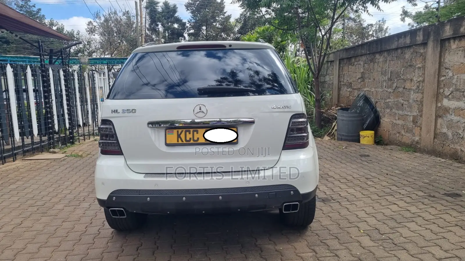 Mercedes-Benz M Class 2008 White