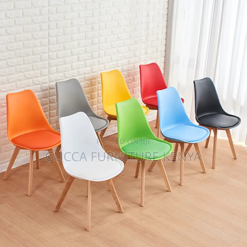 Armless Plastic Eames Home Dining Room Chair