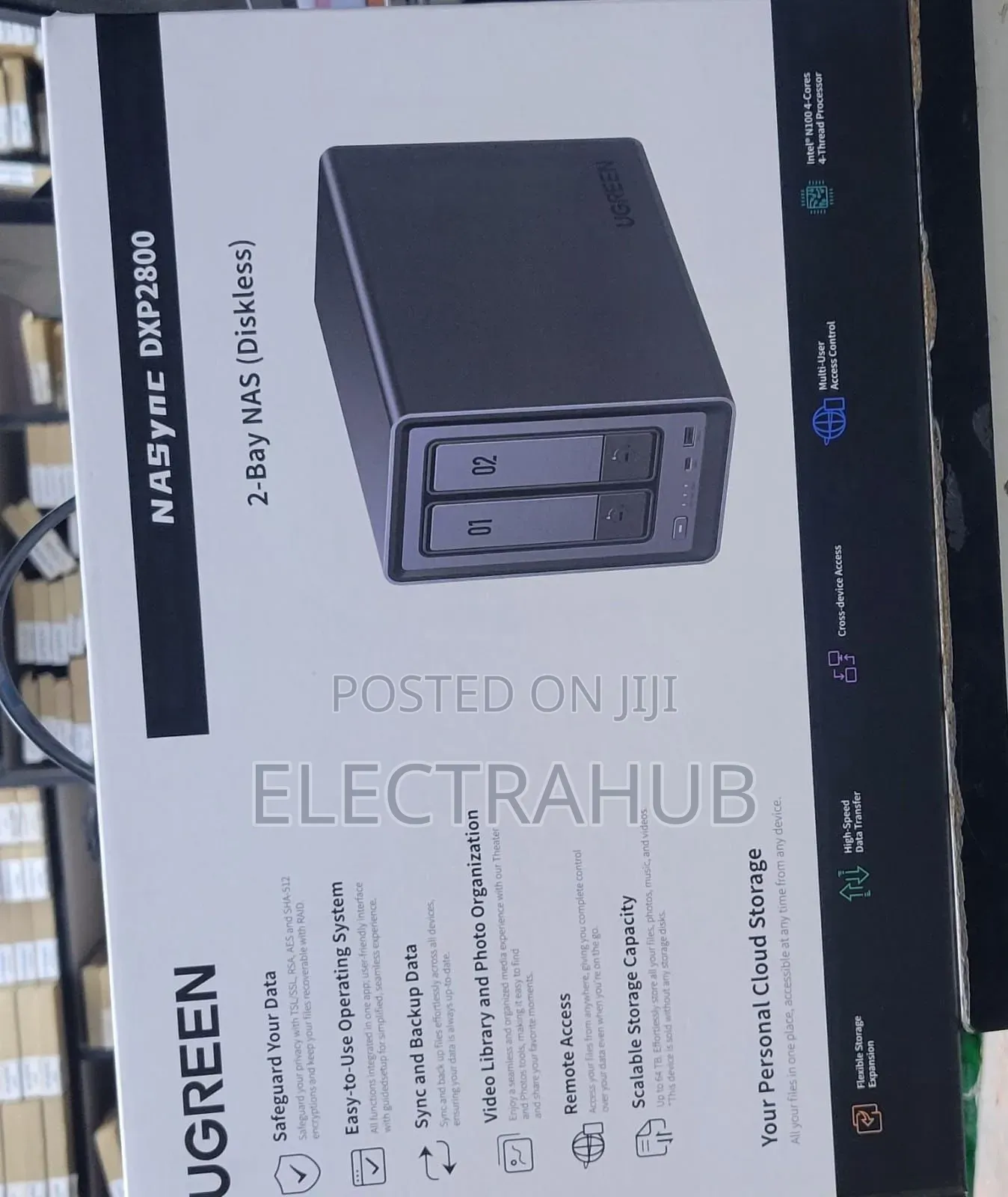 Ugreen Dpxp2800 2 Bay Desktop Nas