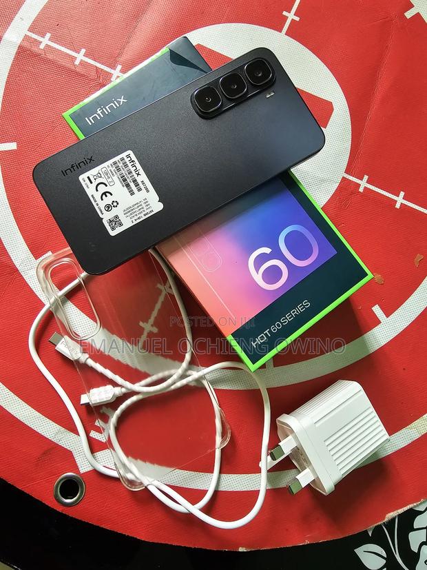 Infinix Hot 60i 128 GB Black