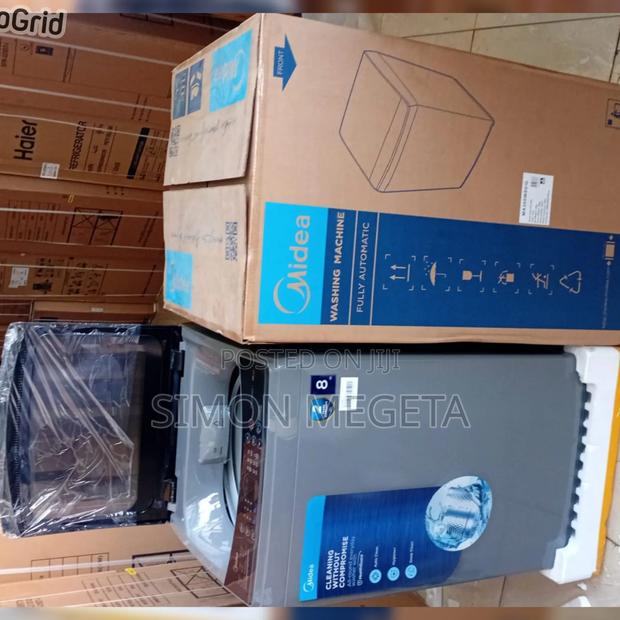 Available Midea 8 KGS Washing Machine Top Load - main view