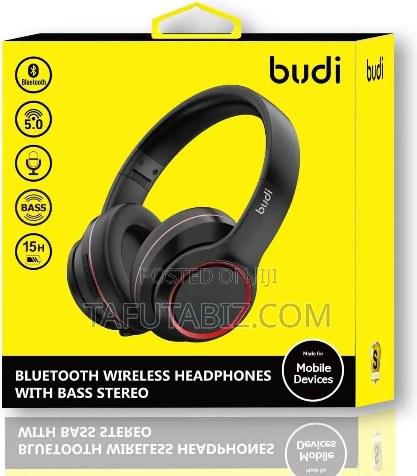 Budi Bluetooth Wireless Headphones Ep50b