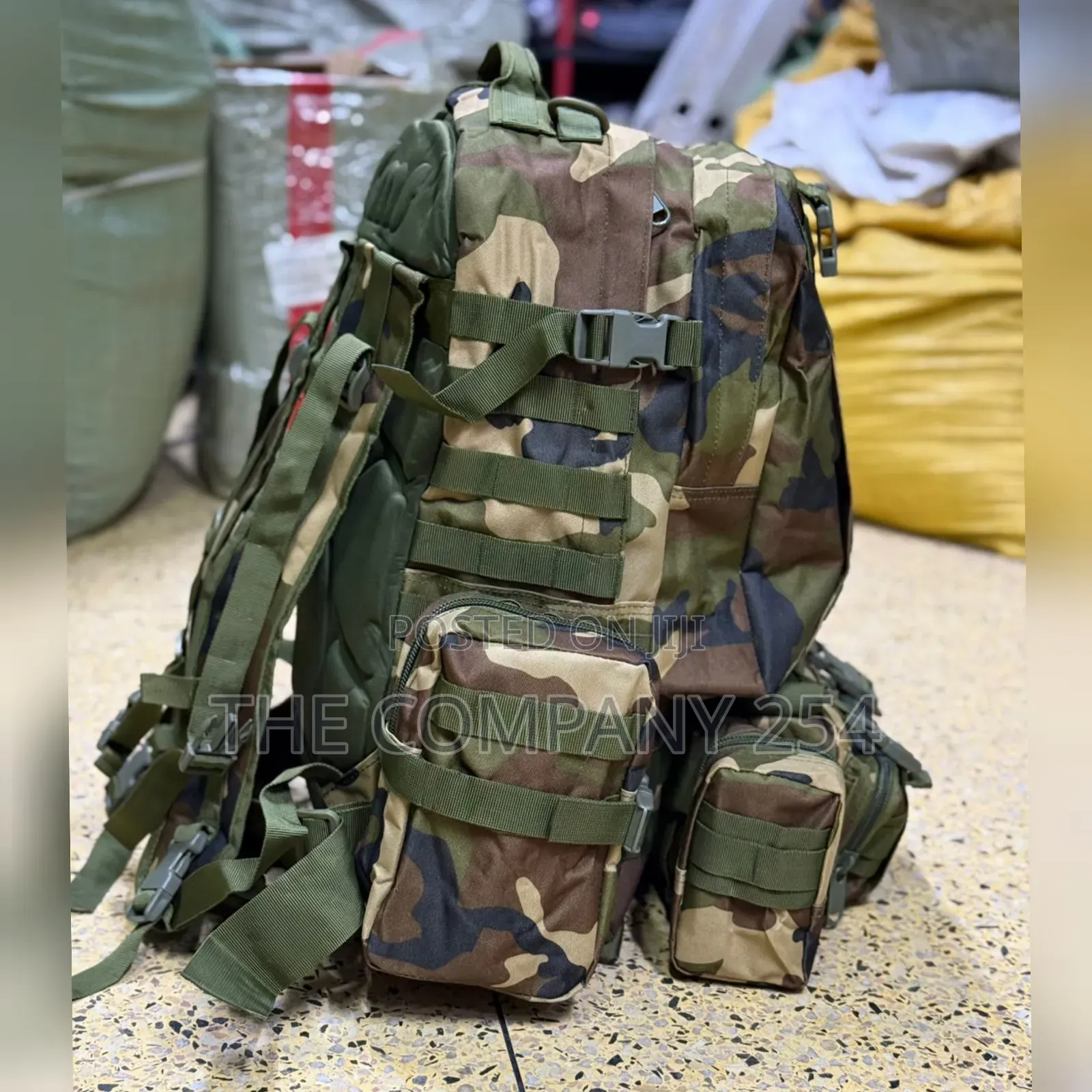 Quality Combat Camoflage Unisex 50 Litres Military Bags Available