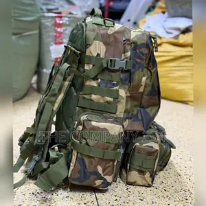 Quality Combat Camoflage Unisex 50 Litres Military Bags Available