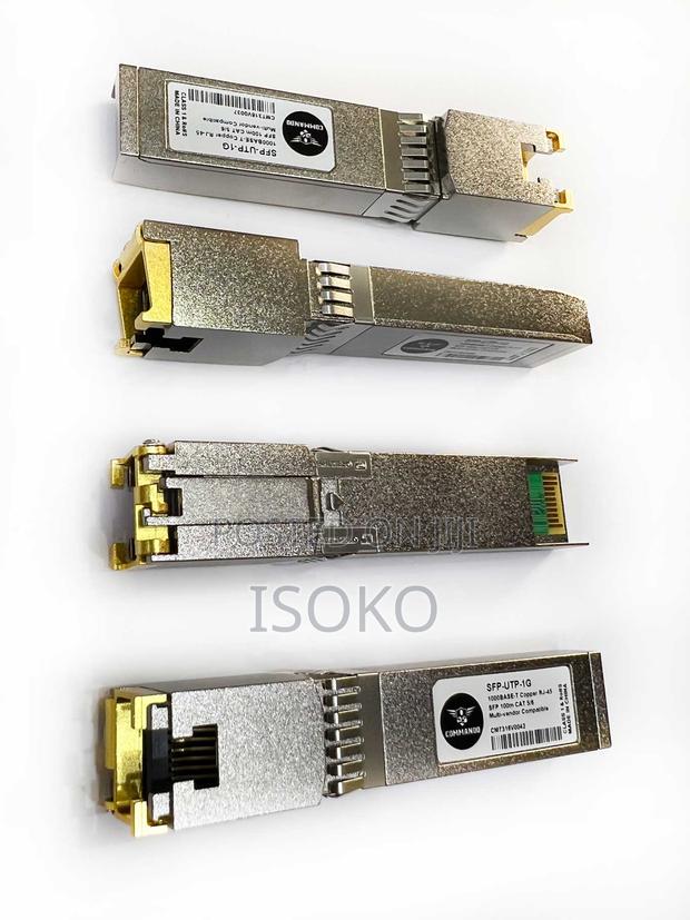 SFP-Utp-1gcommando Copperx 1000base-T Rj45, Sfp, 100m, Cat5/6, - thumbnail 2