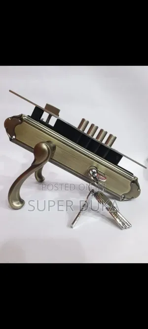 Heavy Duty 4pin Mortise Door Lock Antique Brass