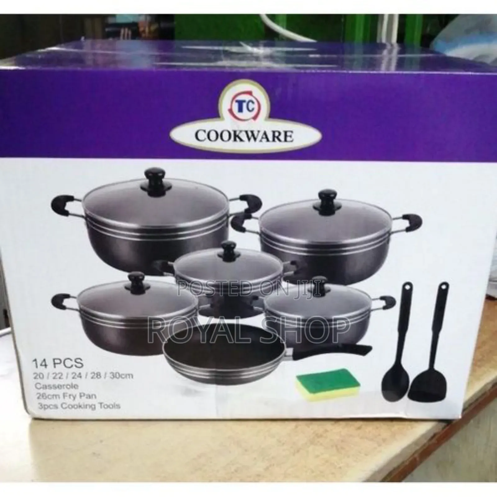 14 Pieces Quality Heavy Cookware Set