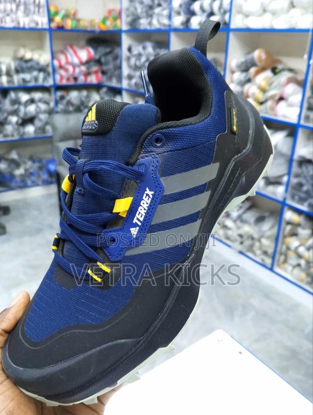 Adidas Terrex Blue Men’S Outdoor Hiking Trail Sneakers