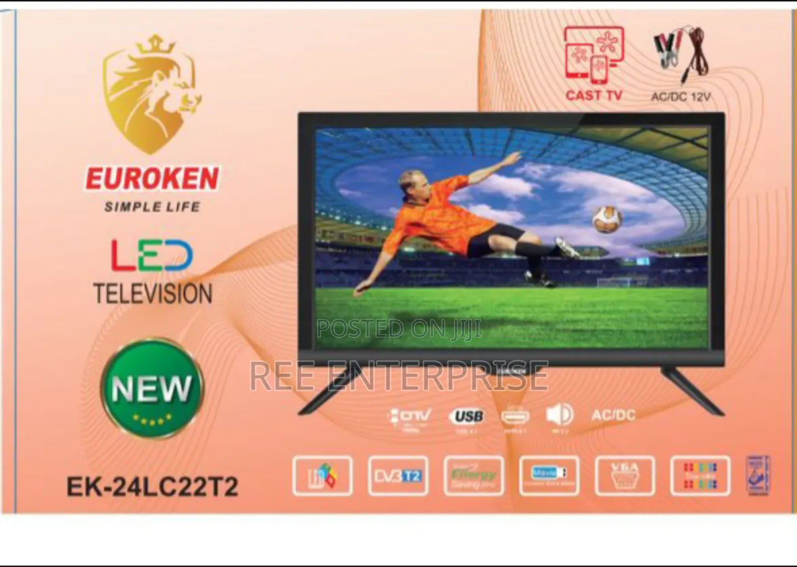 22 Inches Euroken Digital Tv
