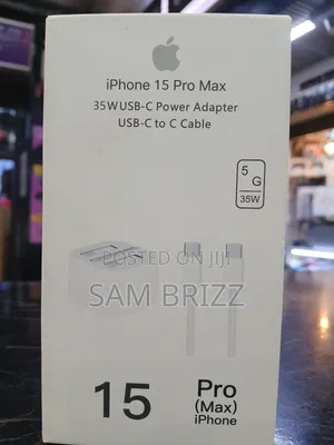 iPhone 17 Pro Max 35w Adapter (Complete)