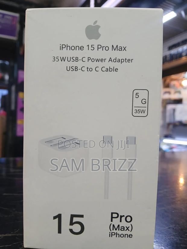 iPhone 17 Pro Max 35w Adapter (Complete) - main view