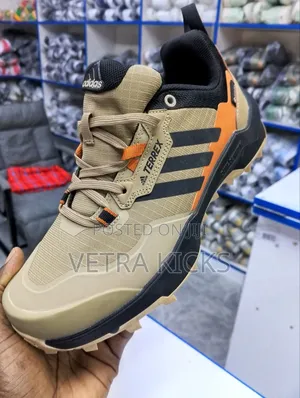 Adidas Terrex Brown Men’S Outdoor Hiking Trail Sneakers