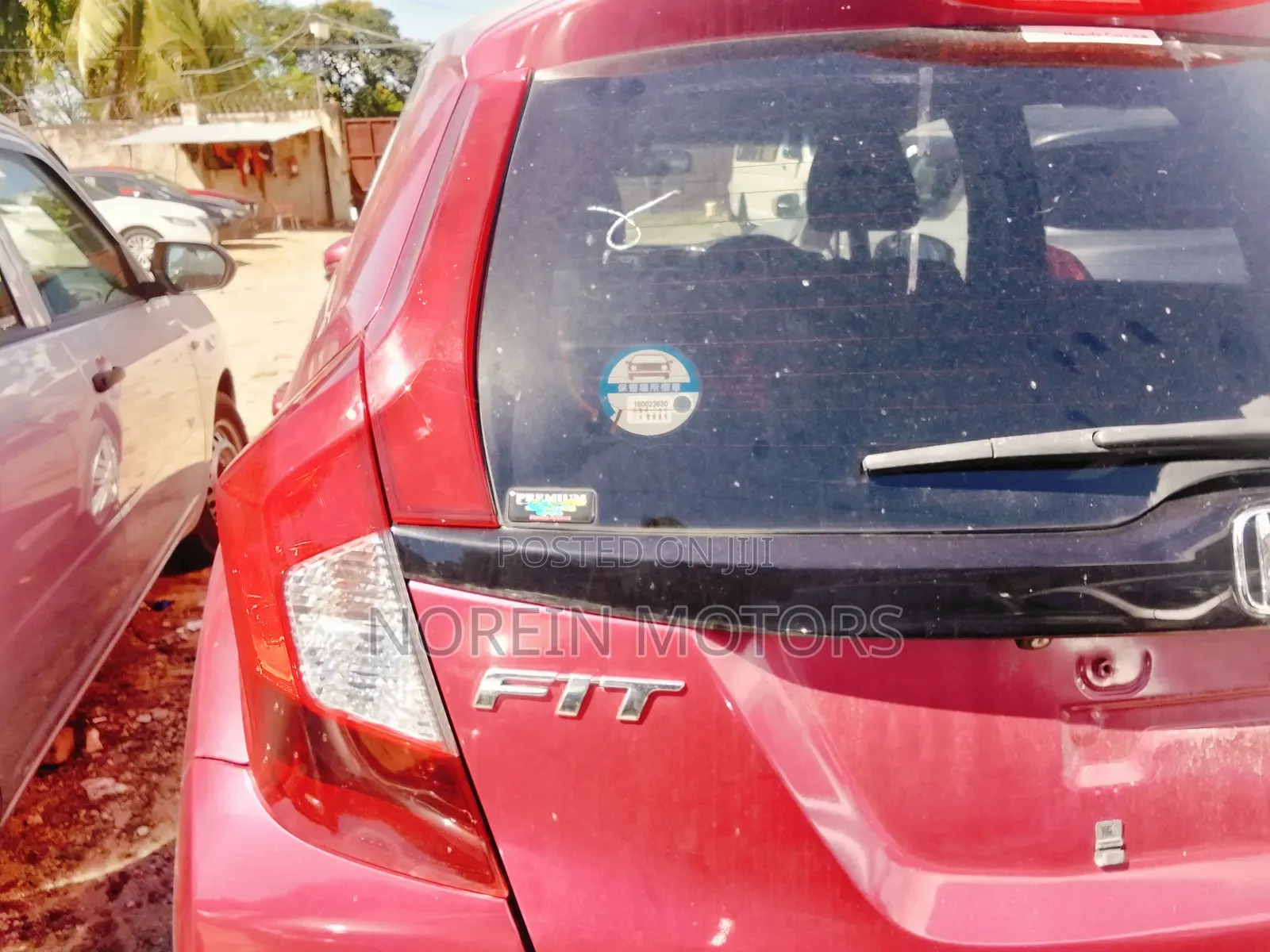 Honda Fit 2016 Red