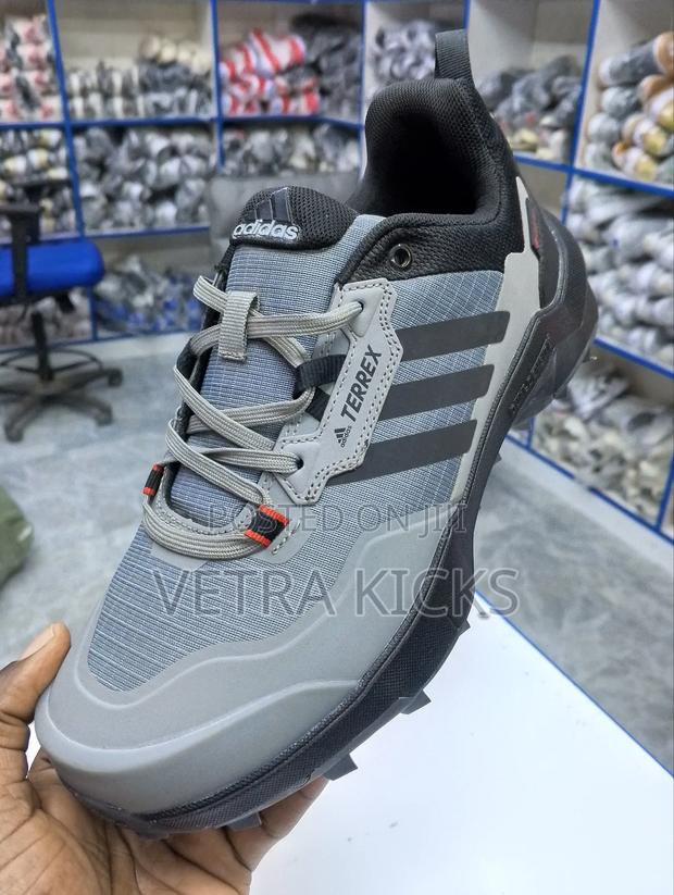 Adidas Terrex Gray Men’S Outdoor Hiking Trail Sneakers