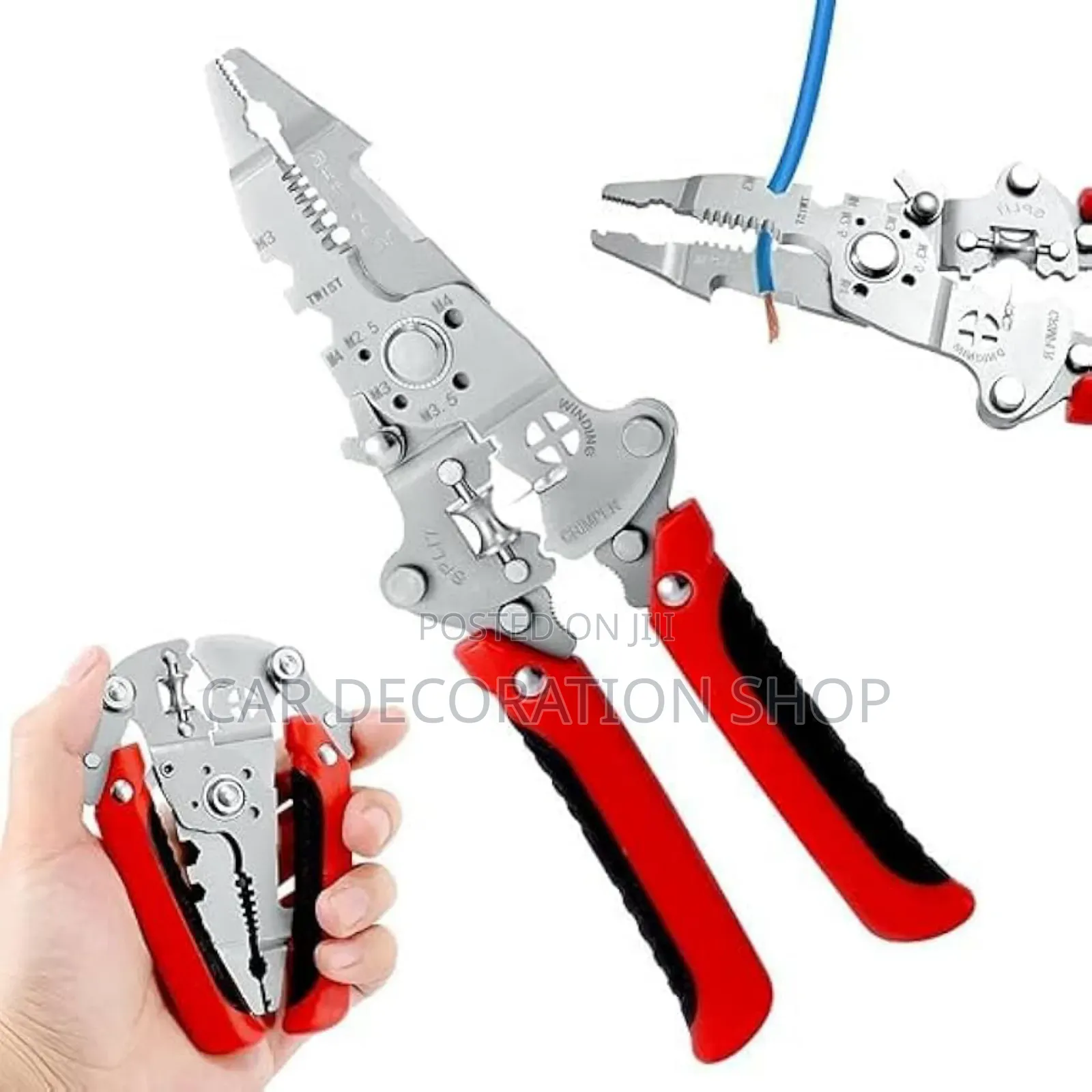 Wire Stripper,Voltage Tester Pliers ,Voltage Detector,Ergonomic Handle