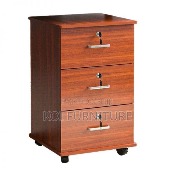Office Cabinet : Filing Cabinet With Storage and Wheels - thumbnail 3