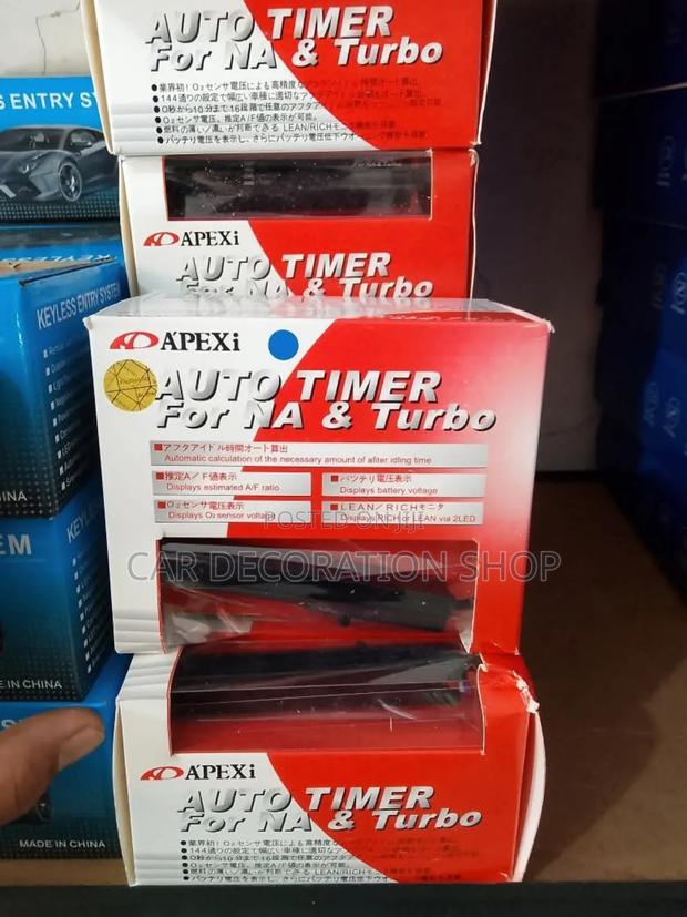 New Apexi Boost Gauge Timer Na/Timer Digital Led Display