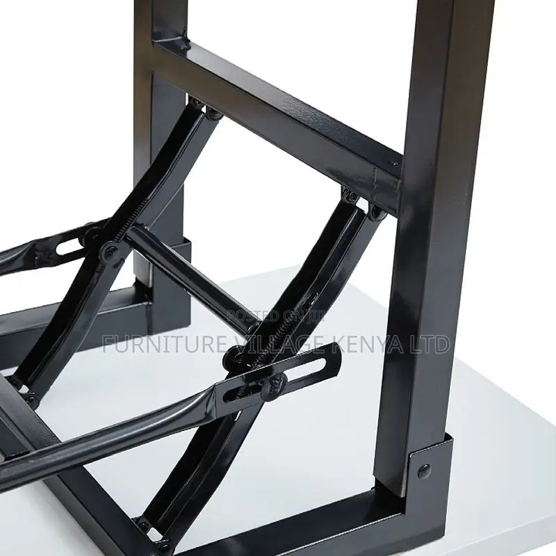 Office Desk; 120cm Foldable Metallic Leg Office Desk