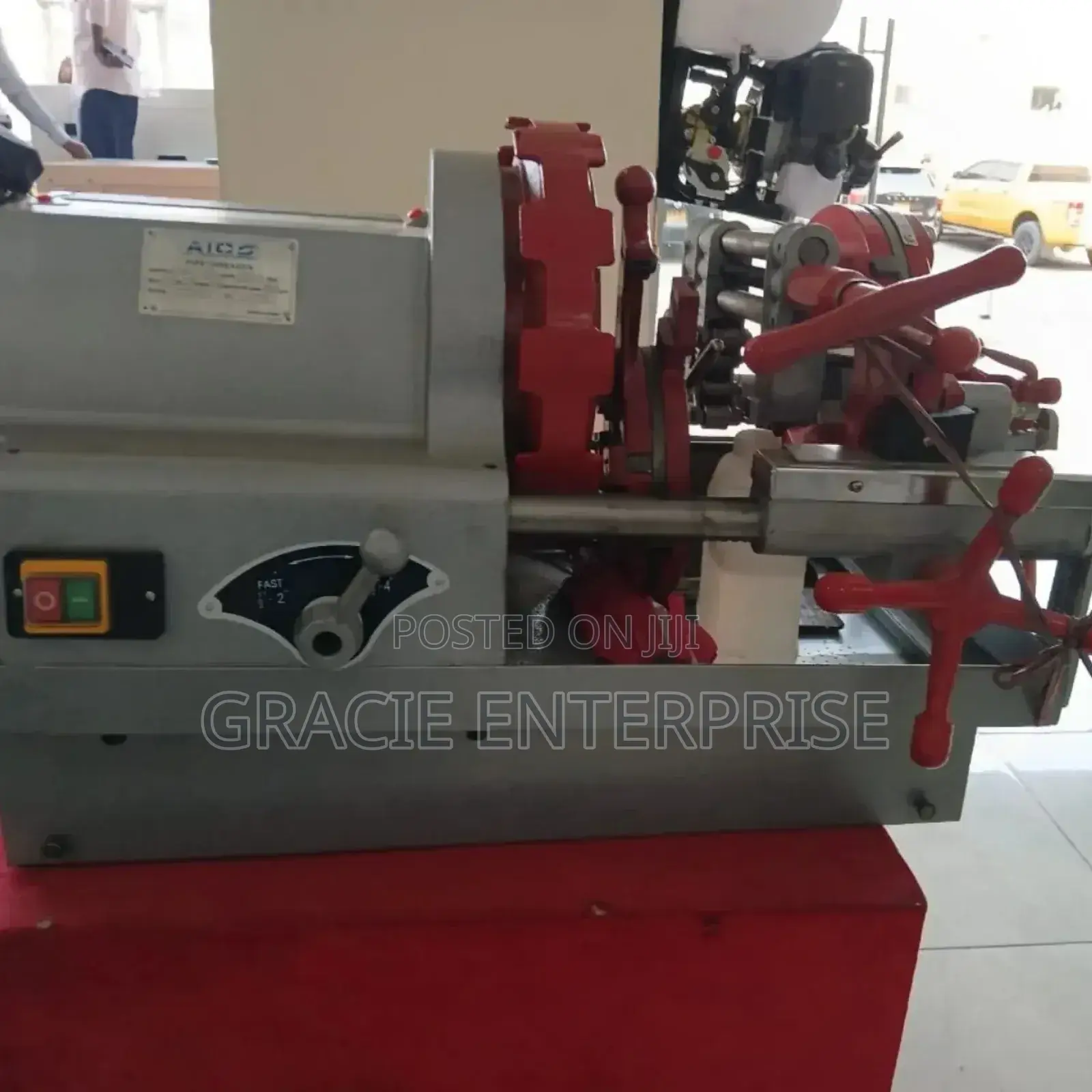 Aico 1/2" to 4" Electric Pipe Threading Machine