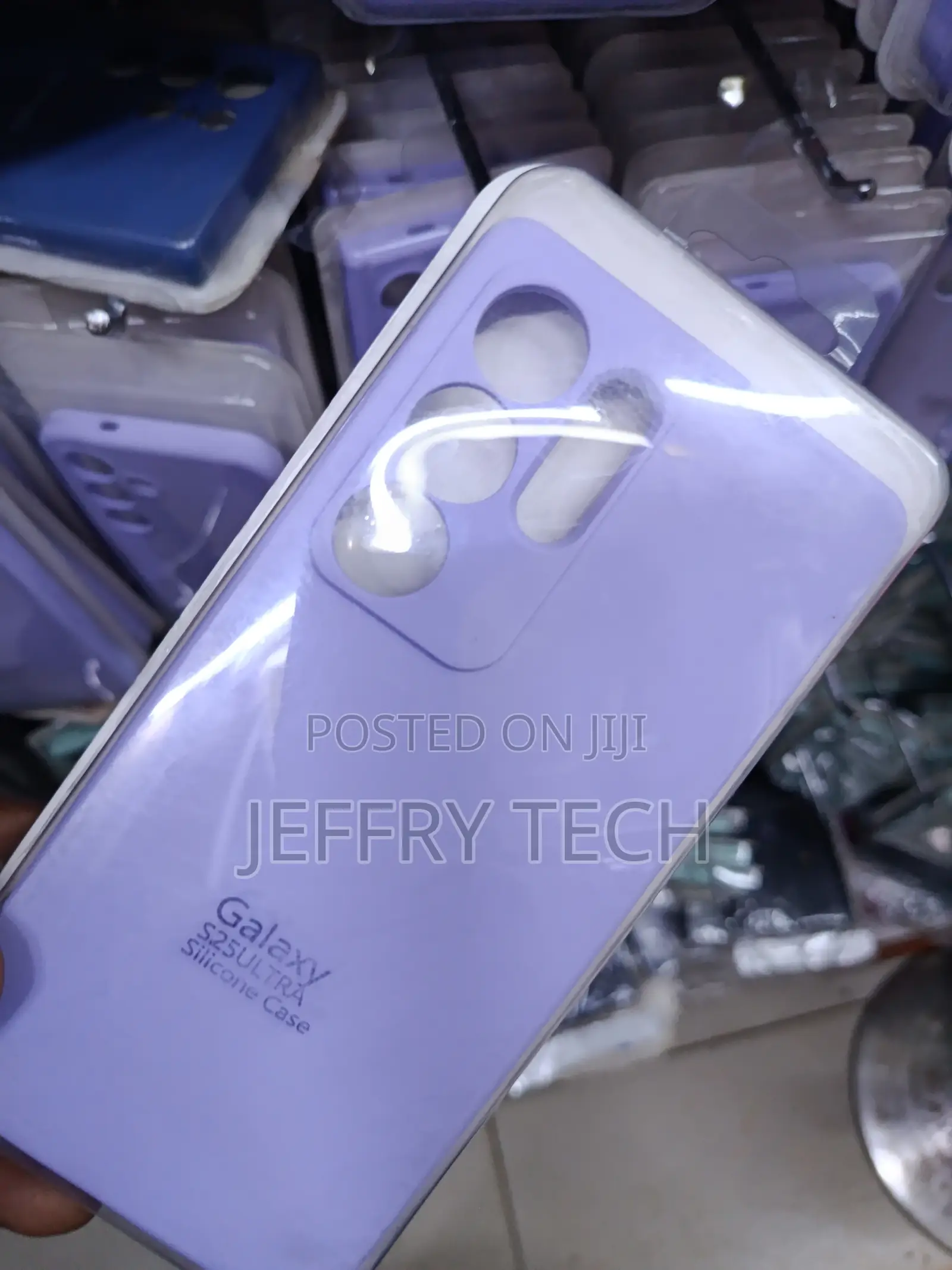 Aikel Samsung Galaxy S25 Ultra Liquid Silicone Case With Cloth Lining