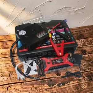 Portable High Power 2in1 Car Jump Starter Tire Inflator Air Compressor