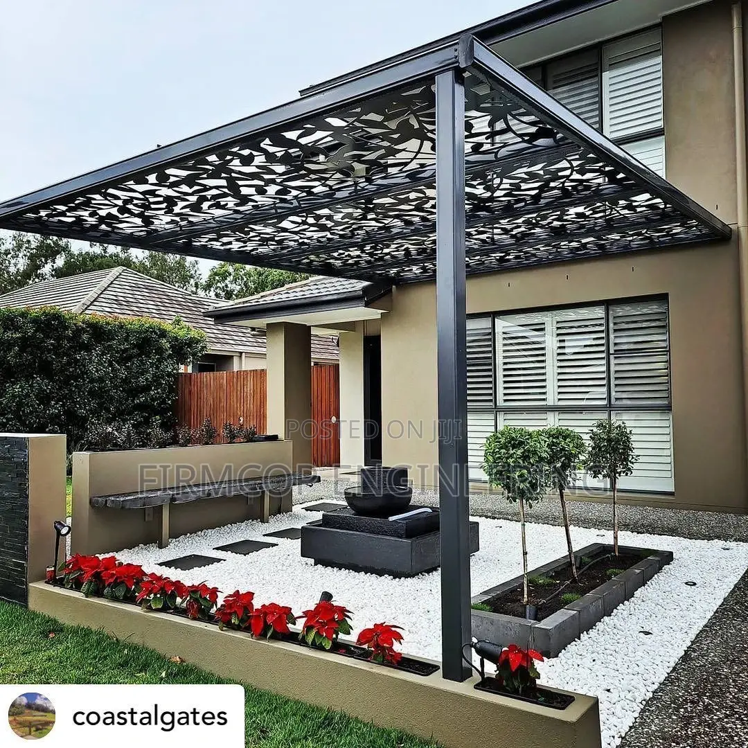 Decorative CNC Pergola Structure