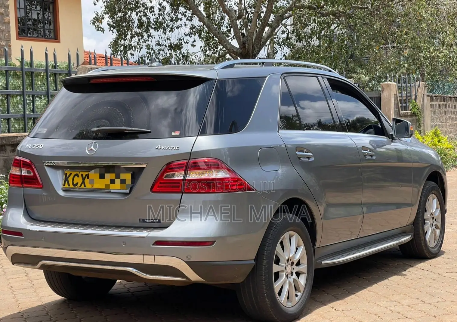 Mercedes-Benz M Class ML 350 4Matic 2013 Gray