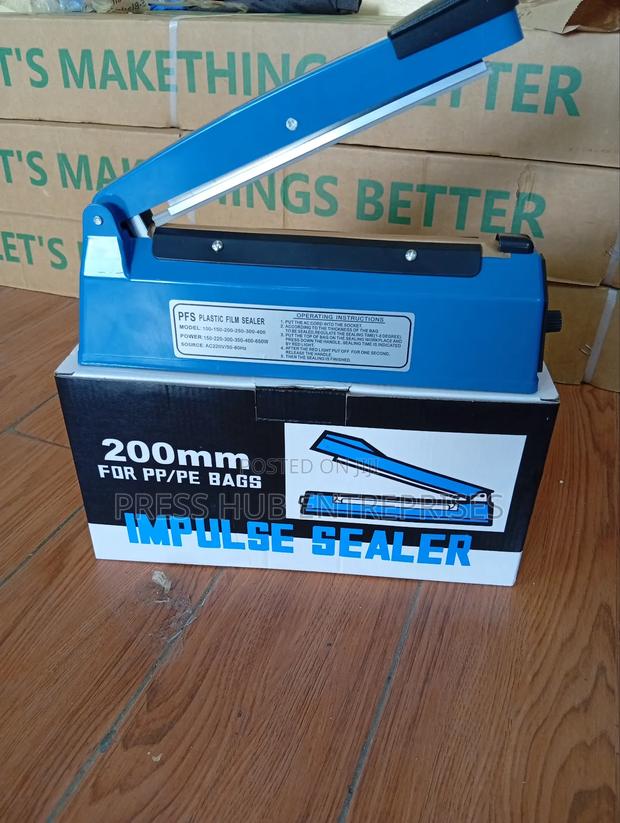 Impulse Heat Sealer, - main view