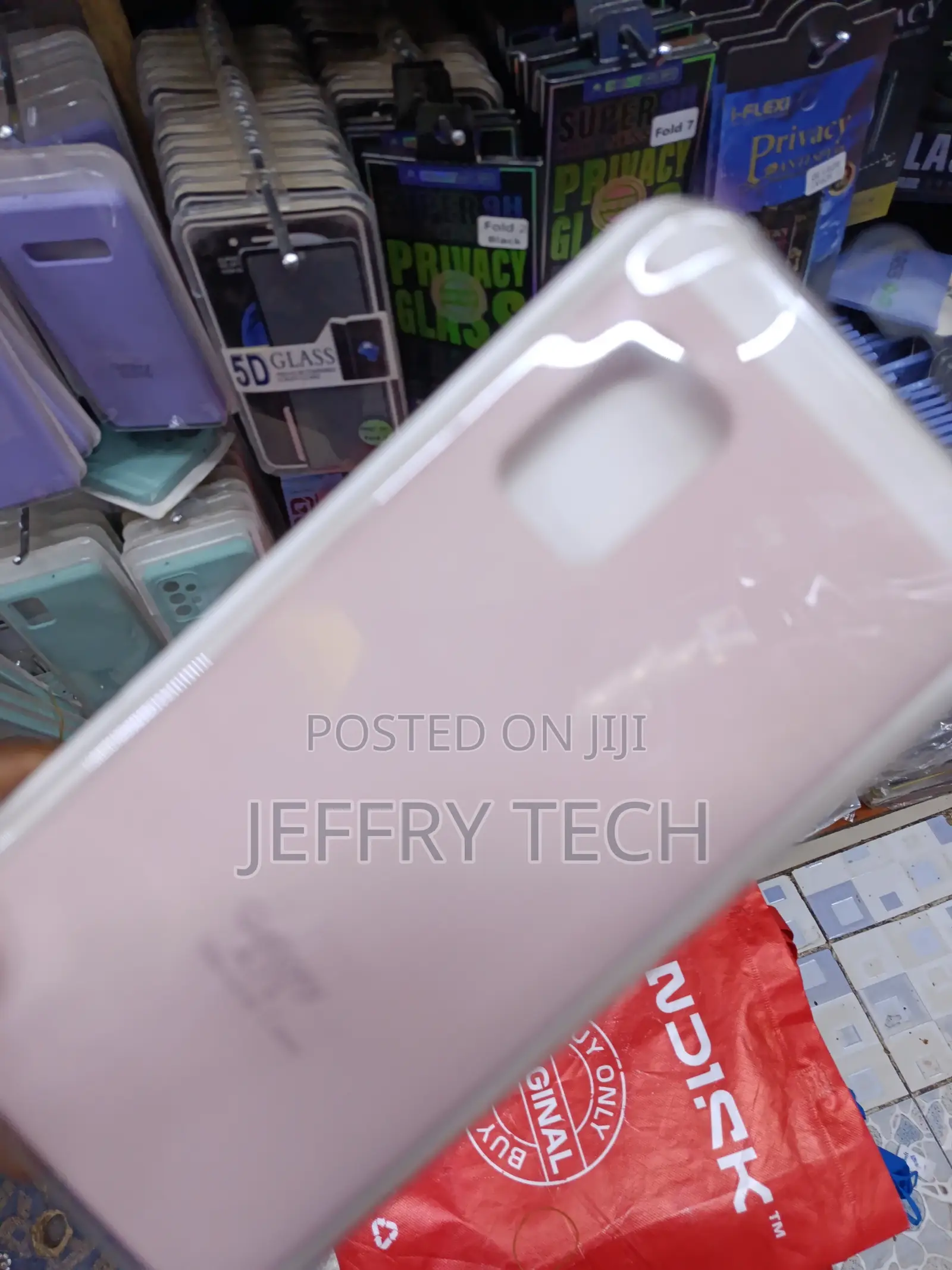 Kaibil Galaxy A71 Liquid Silicone Case With Cloth Lining -Rose Pink