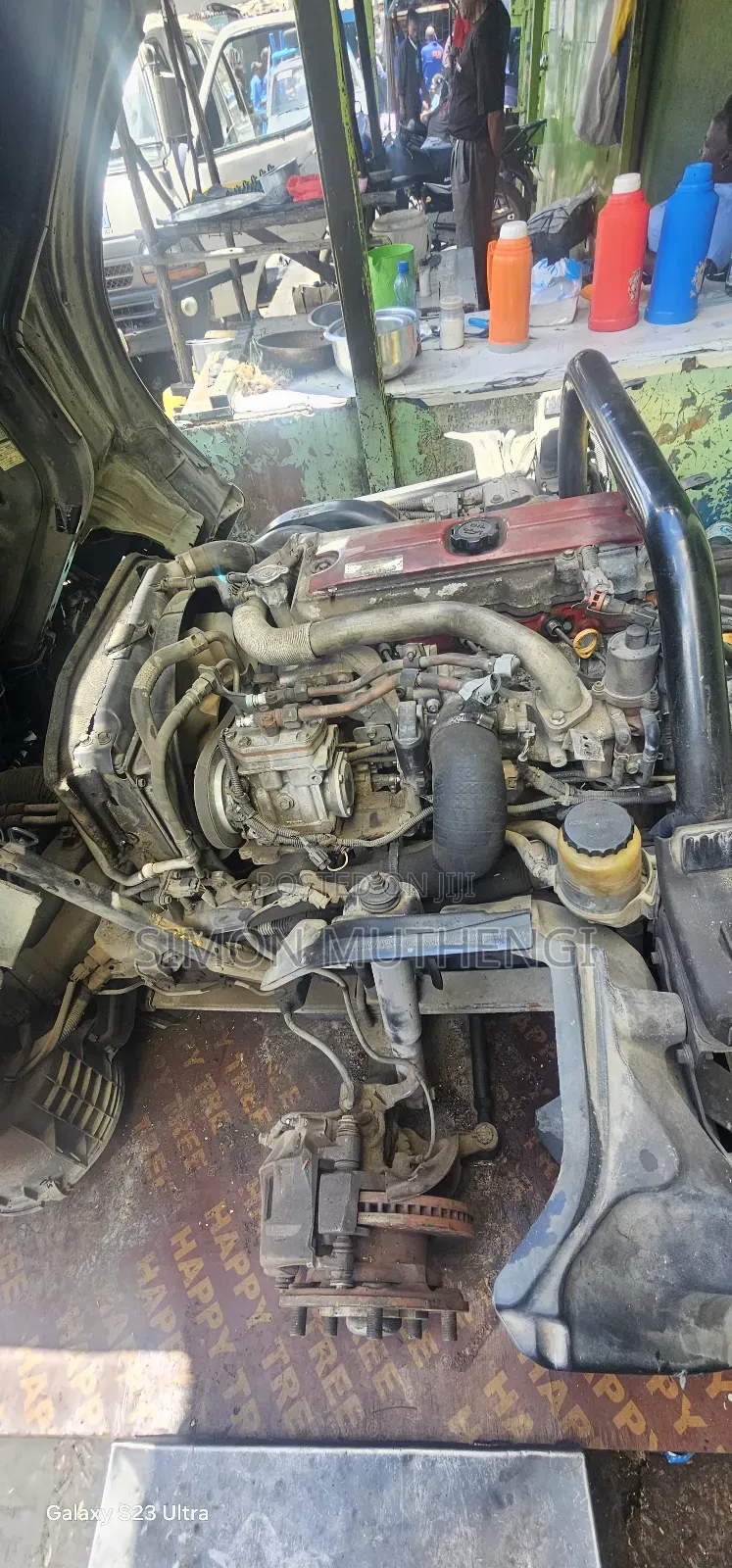 Toyota Dyna Complete Engine With Gearbox in Perfect Condition