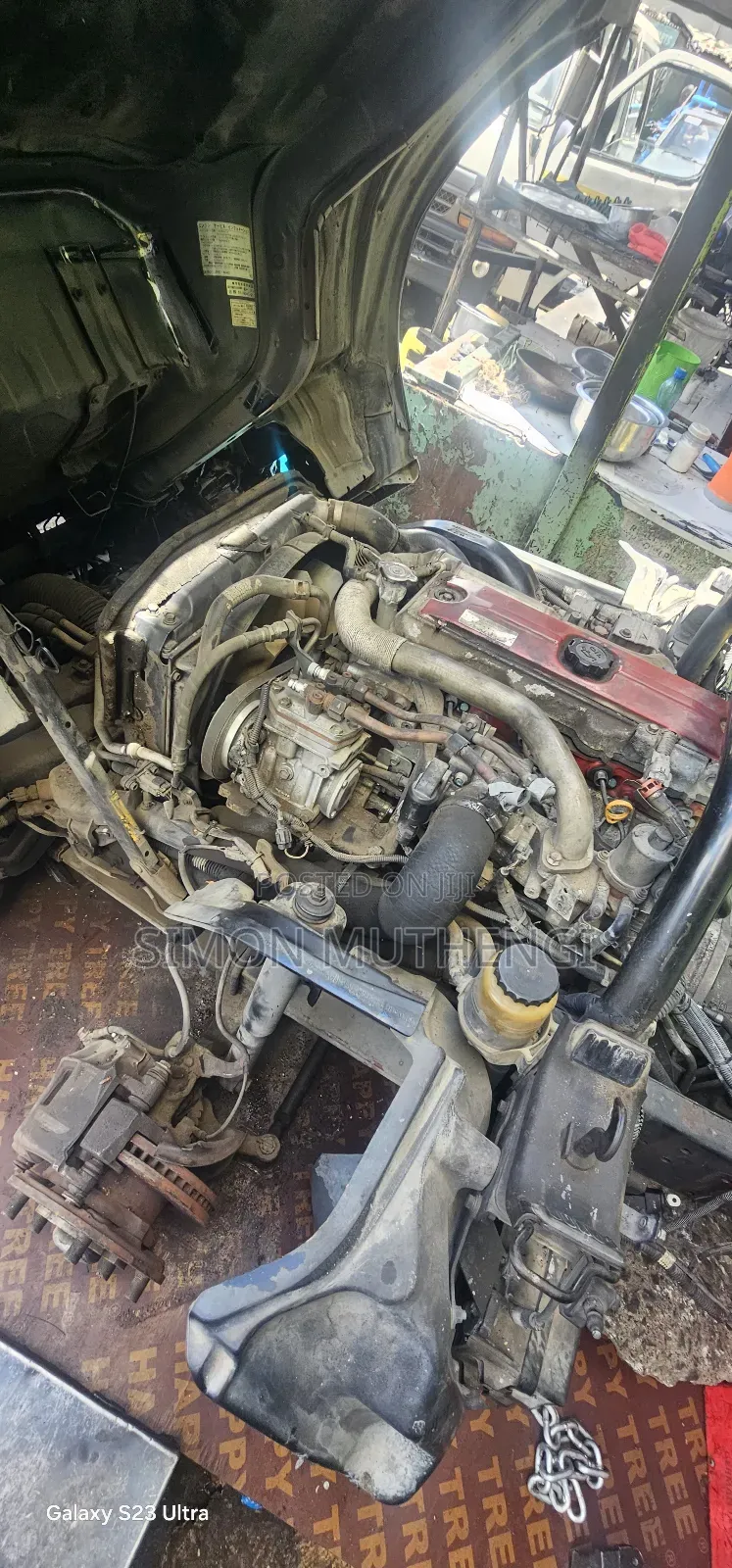 Toyota Dyna Complete Engine With Gearbox in Perfect Condition