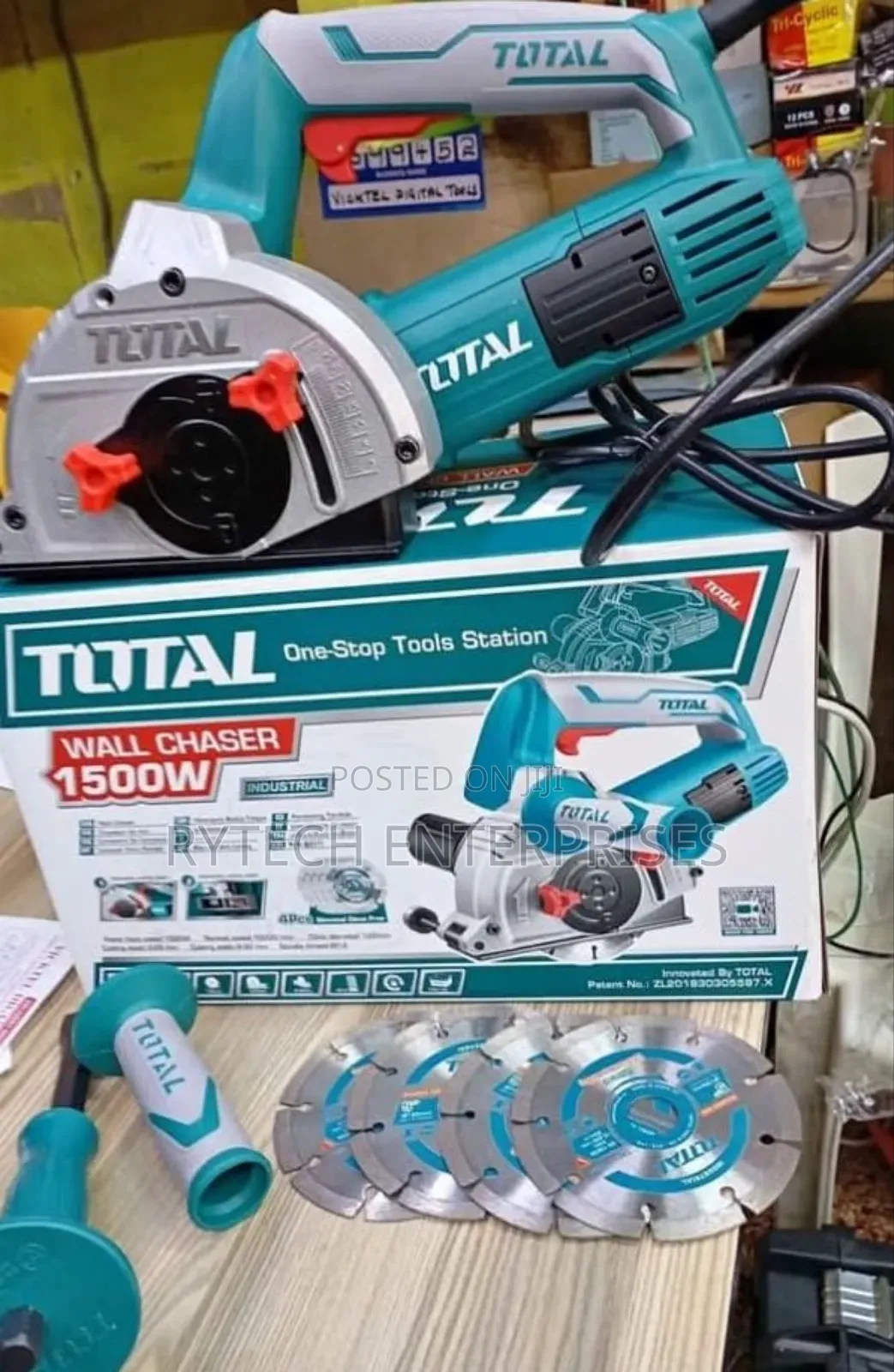 Total 1500watts Quality Wall Chaser