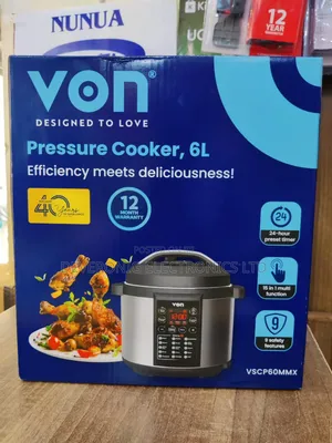 6 Litres Von Electric Pressure Cooker